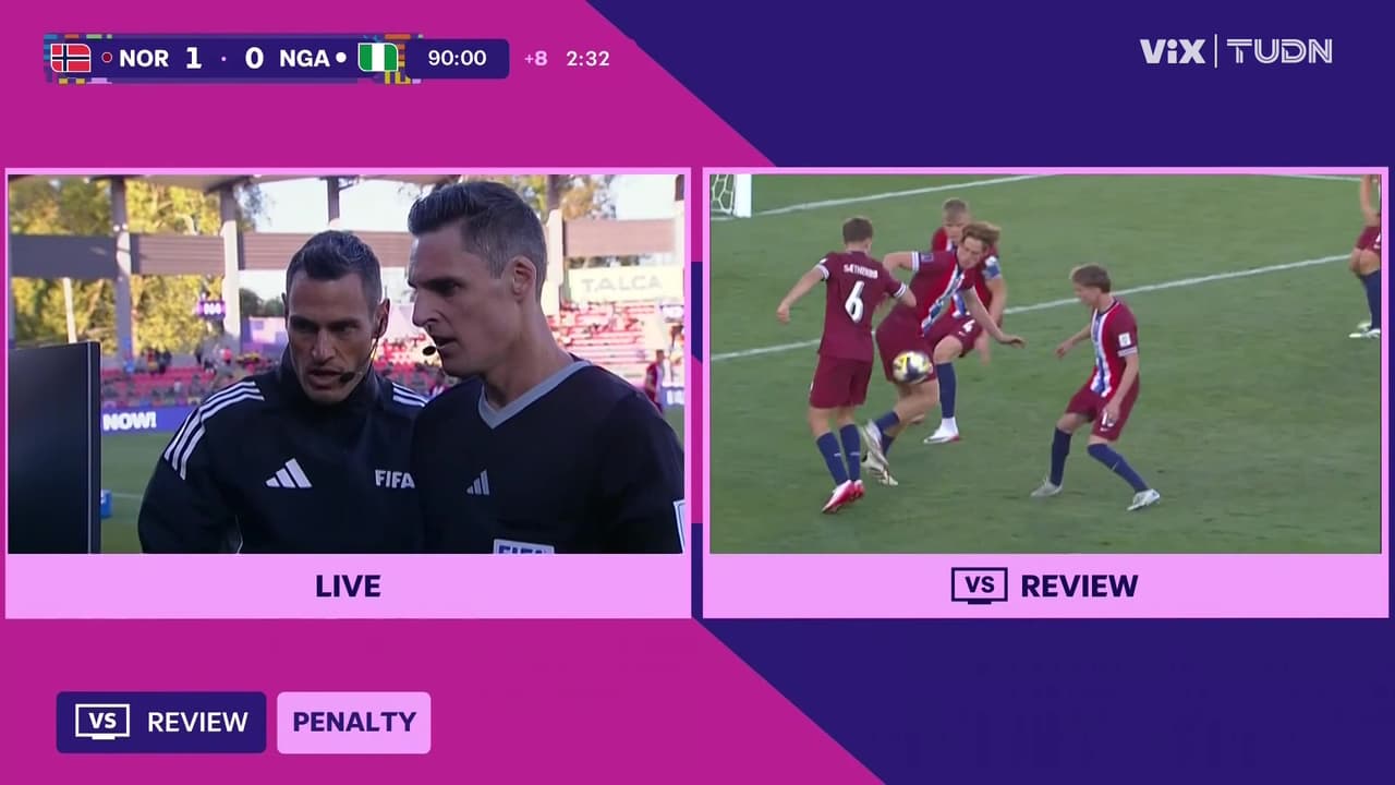 ¡Otro penal no marcado a Nigeria! El árbitro revisa la jugada y no señala nada