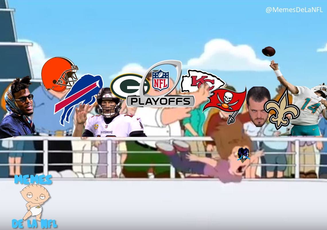 ¡Los Ravens y los Rams se llevaron los memes! | Tras quedar fuera de las Finales de Conferencia, las redes sociales hicieron ‘leña de los árboles caídos’.