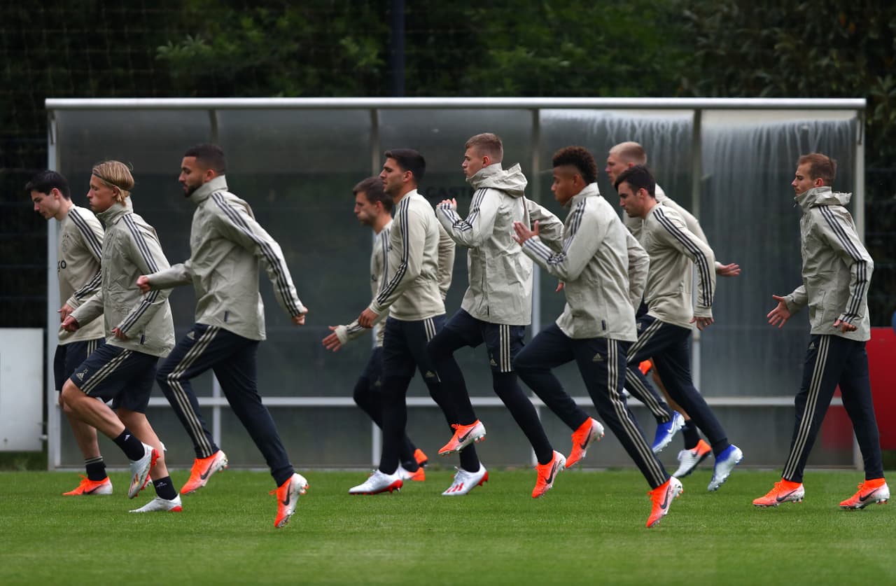 Después del 1-0 en Londres y el título en la Copa de Holanda, el Ajax entrenó por última vez antes de recibir al Tottenham Hotspur por la vuelta de la Semifinal de Champions League con la ilusión intacta de meterse en la Final (Madrid 2019) después de 23 años.