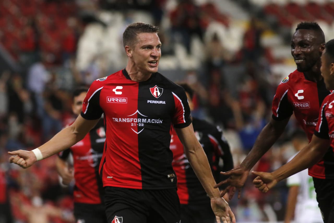 Julio Furch marcó su primer gol en el Grita México A21 al Atlas.