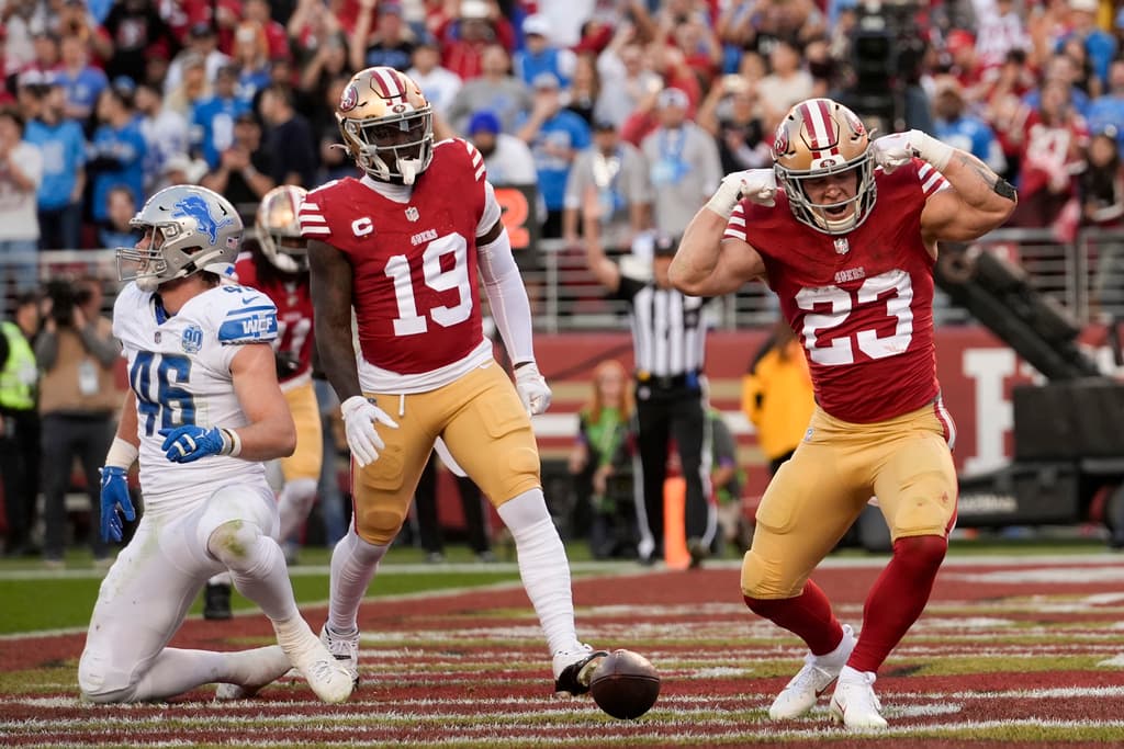 Los 49ers de San Francisco clasifican para el Súper Bowl tras una emocionante victoria contra los Leones de Detroit