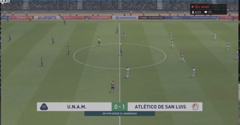 Carlos Gutiérrez le da los tres puntos al Atlético San Luis y continuan sin ver la derrota en eLiga MX.