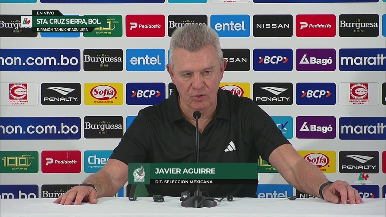 'Vasco' Aguirre es autocrítico con el accionar de su equipo