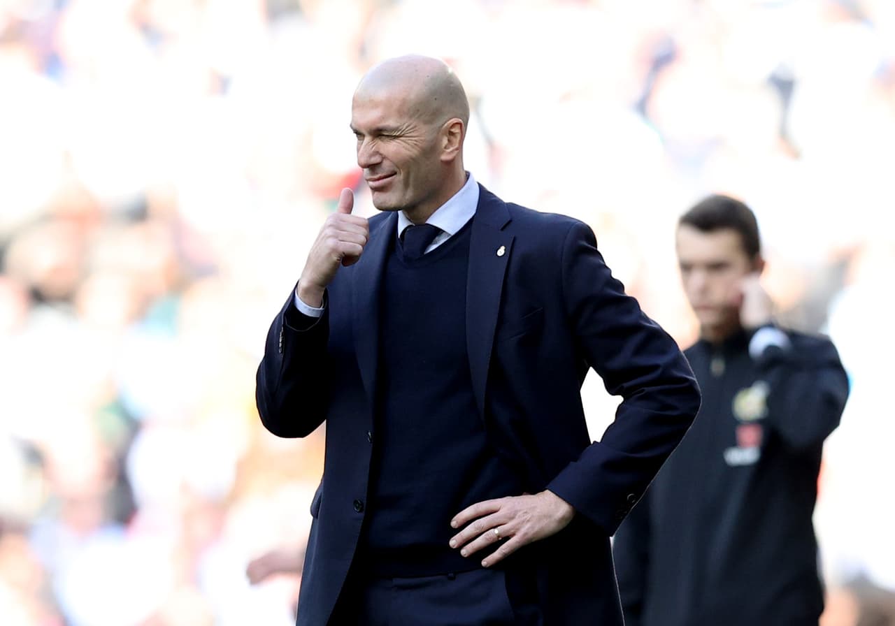 Zidane es el tercer técnico con más triunfos del Real Madrid