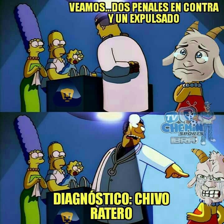 Los llamados equips grandes protagonizan los memes de la Jornada 9 en el Clausura 2018.