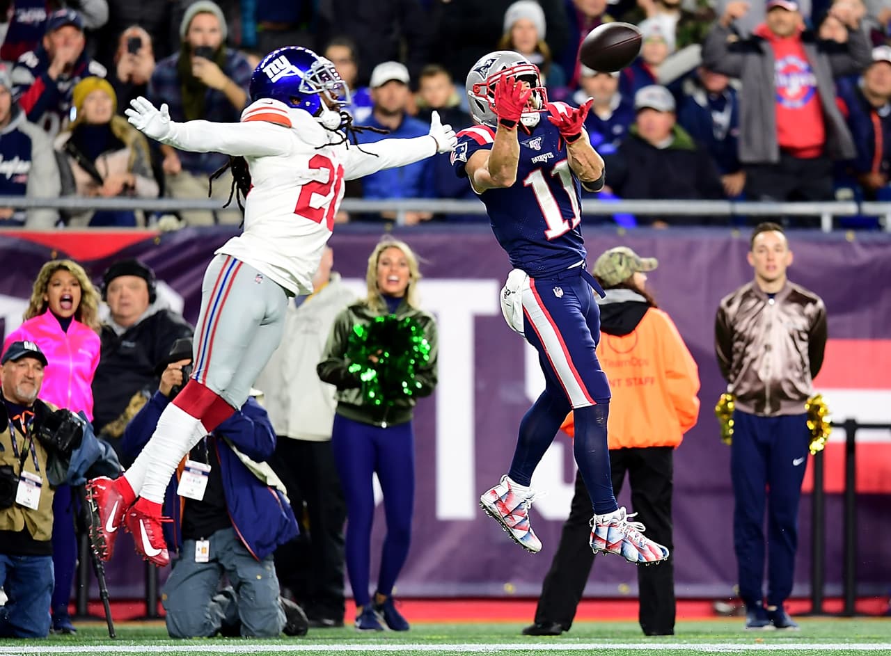 Los Pats siguen con paso perfecto, vencen 35-14 a los New York Giants en el inicio de la Semana 5.