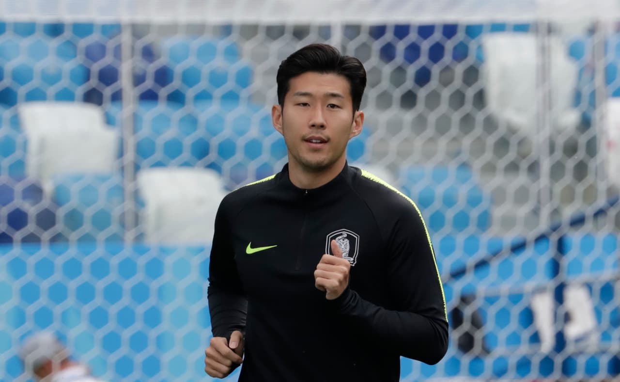 Son Heung-min, una de las grandes figuras de este equipo, delantero de 25 años del Tottenham Hotspur de la Premier League, es una de las esperanzas surcoreanas en este Mundial.