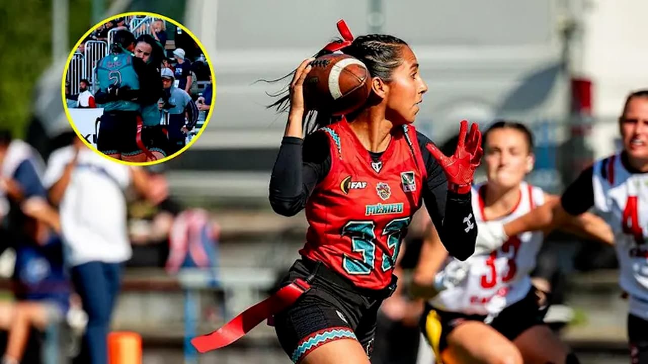 México logra medalla de plata en el Mundial Femenil de Flag Football