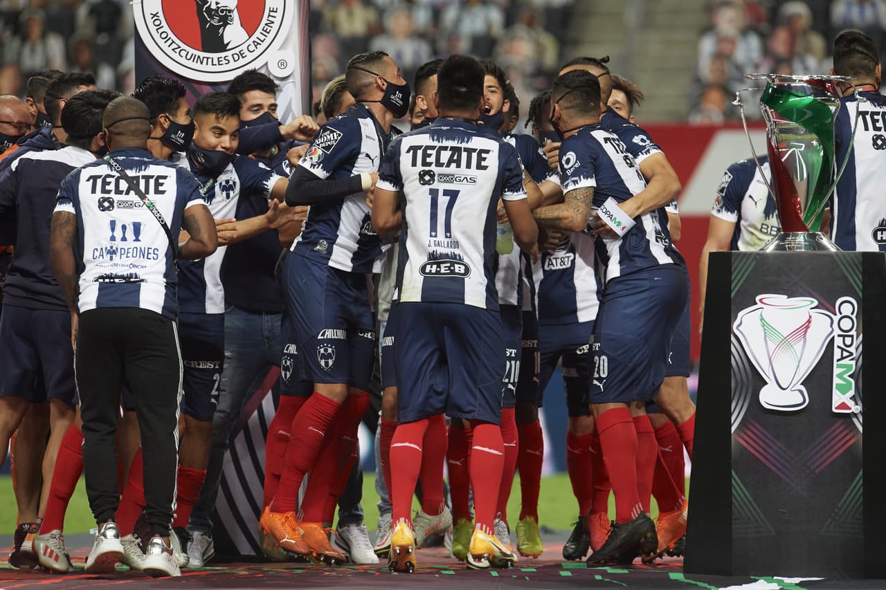 Monterrey firma una histórica temporada al reinar en la Copa MX, Liga MX y Concacaf Liga de Campeones.