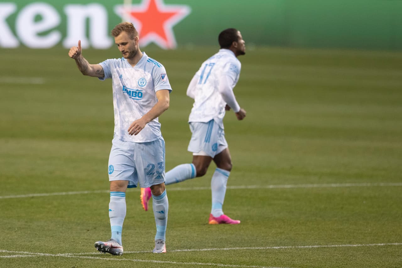 El equipo de Jim Curtin se impuso 3-0 a Portland Timbers en el cierre de la séptima semana de competición en la MLS.