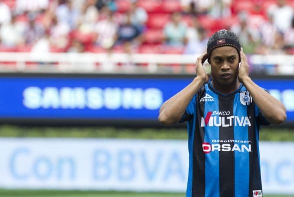 Ahora Ronaldinho tendrá quizás el reto más grande de su carrera en su etapa final.