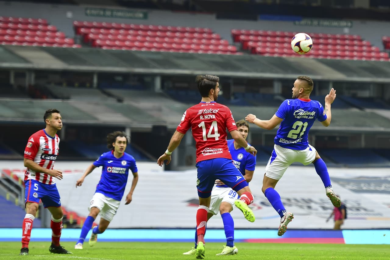 Elías Hernández, Jonathan Rodríguez y Pablo Aguilar se encargan de marcar en la apretada victoria 3-2 de la Máquina sobre el Atlético San Luis.