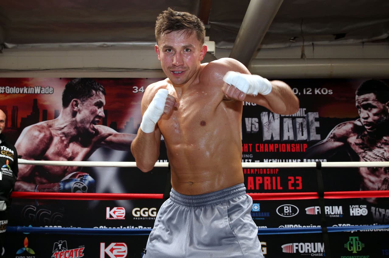 Gennady Golovkin se prepara para Dominic Wade, pero también piensa en una contienda contra Saúl 'Canelo' Álvarez.