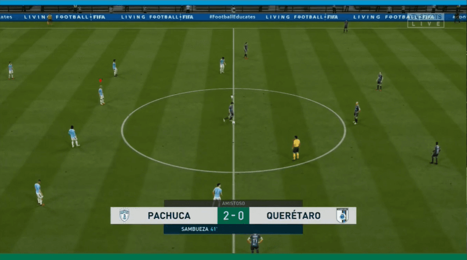 Romario Ibarra en los controles, por parte de Pachuca, logra vencer a los Gallos de Jaime Gómez con goles de Dávila, Sambueza y Jara en la Jornada 8 de la eLiga MX.