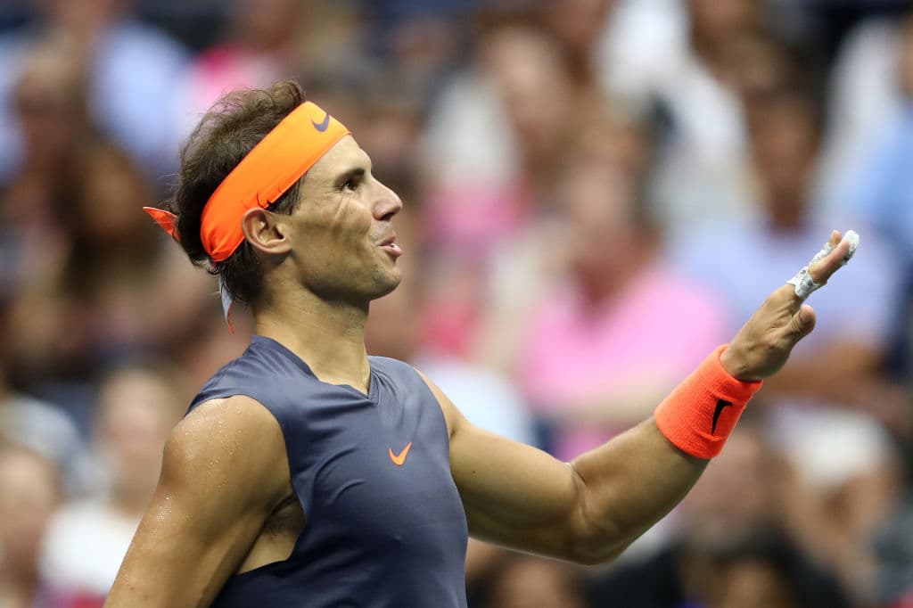 Antes de marcharse del US Open, Nadal reclamó al juez de silla por su desempeño durante el segundo set contra Del Potro.