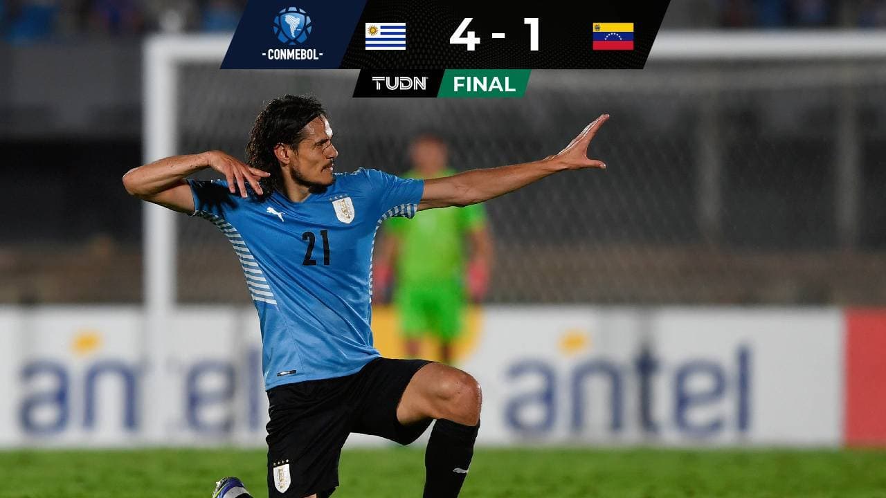 Uruguay no tiene piedad de Venezuela y da paso importante a Qatar 2022