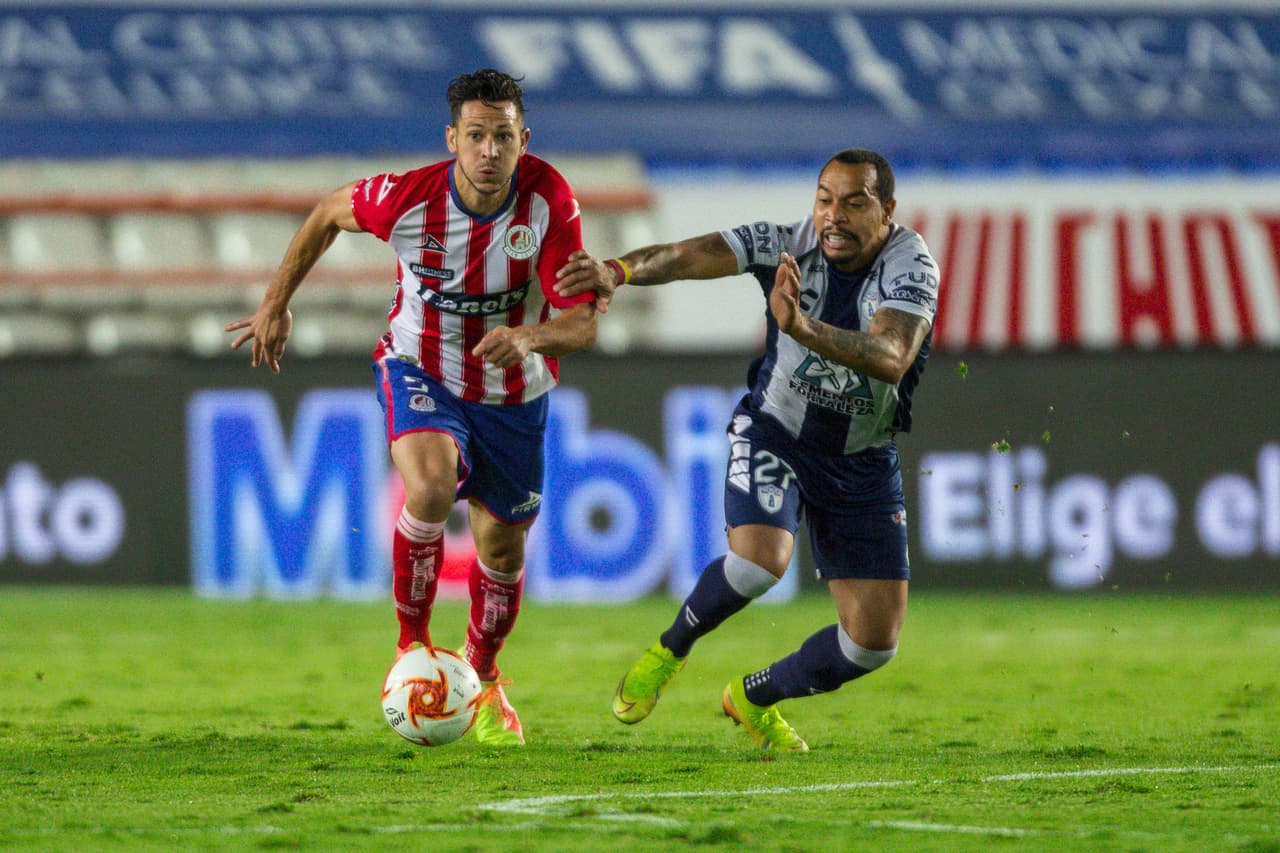 Atlético San Luis sufre en su visita a los Tuzos y con Hat Trick de Victor Dávila el Pachuca vence 3-1 a los potosinos.