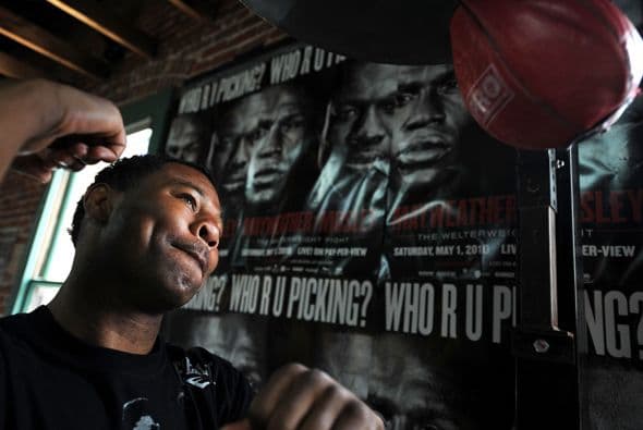 En cada golpe a 'la pera' se imagina ya en Las Vegas.