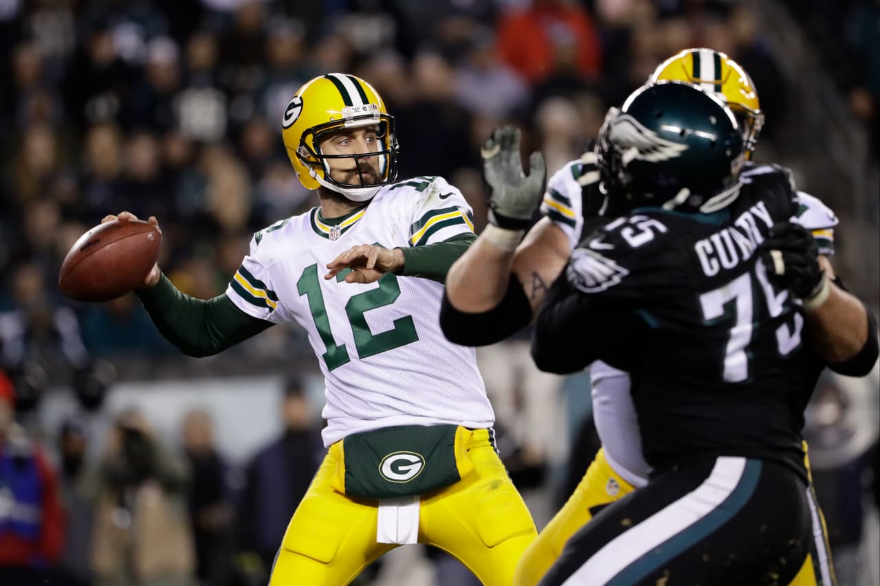 Green Bay acabó con Philadelphia de la mano de Aaron Rodgers