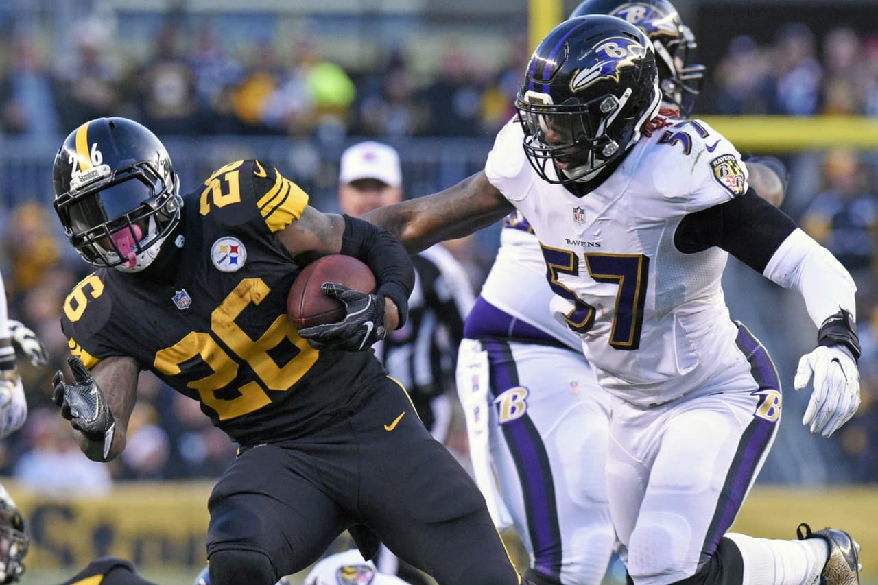 10. C.J. Mosley | Baltimore RavensEl linebacker interno de los Ravens acumuló 92 tacleadas combinadas la temporada pasada, además de cuatro intercepciones, razones de más para tenerlo en el radar.