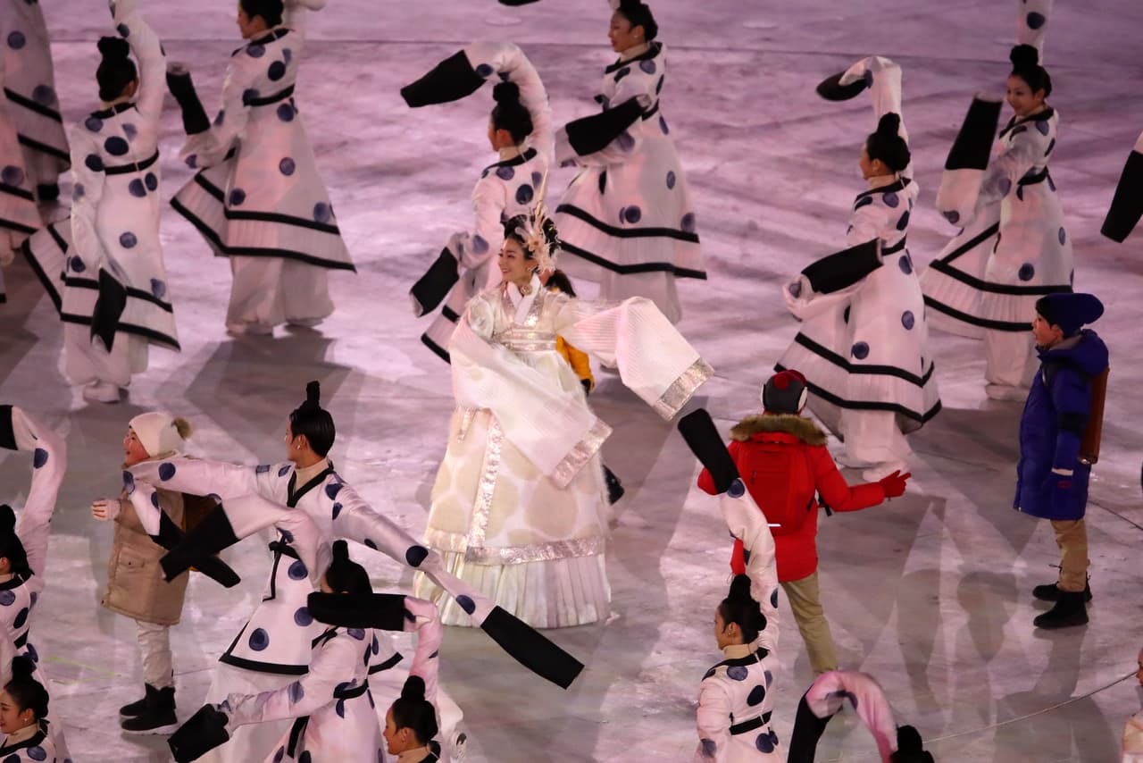 Los bailes típicos también fueron un momento especial.