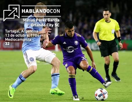 Hablando con Matías Pérez García Orlando City SC 
<br>