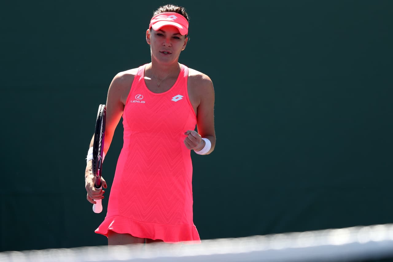 Radwanska es una de las figuras que espera mantenerse hasta el final entre los grandes del Miami Open.