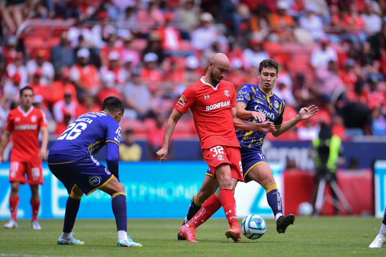 Toluca se luce en casa y consigue hilar su cuarto triunfo consecutivo tras su victoria ante Atlético de San Luis en el Estadio Nemesio Díez en la jornada 9 del torneo Clausura 2023.