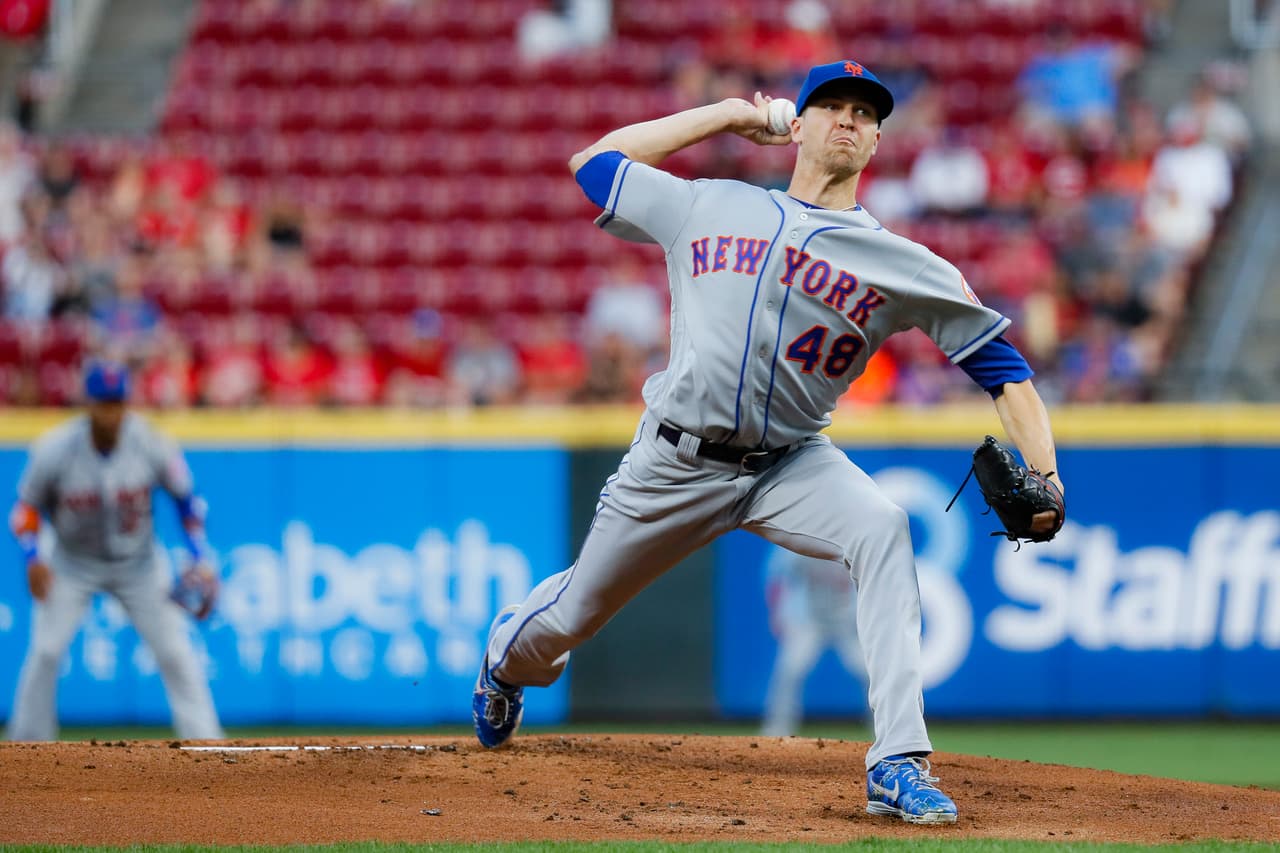 El Cy Young, Jacob deGrom, es el más poncheador de la Liga Nacional con 255.