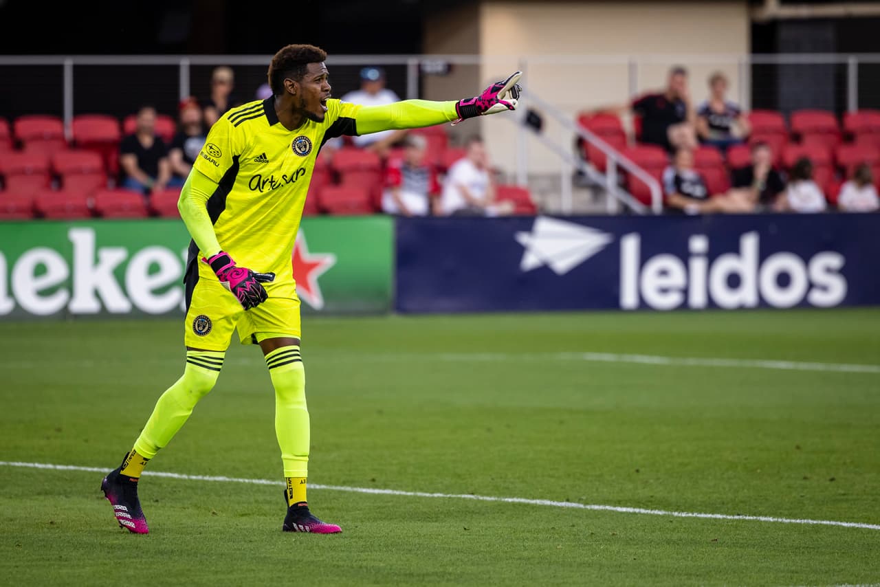 Andre Blake es el arquero de esta selección semanal, tras la victoria de Philadelphia Union ante D.C. United.
<br>