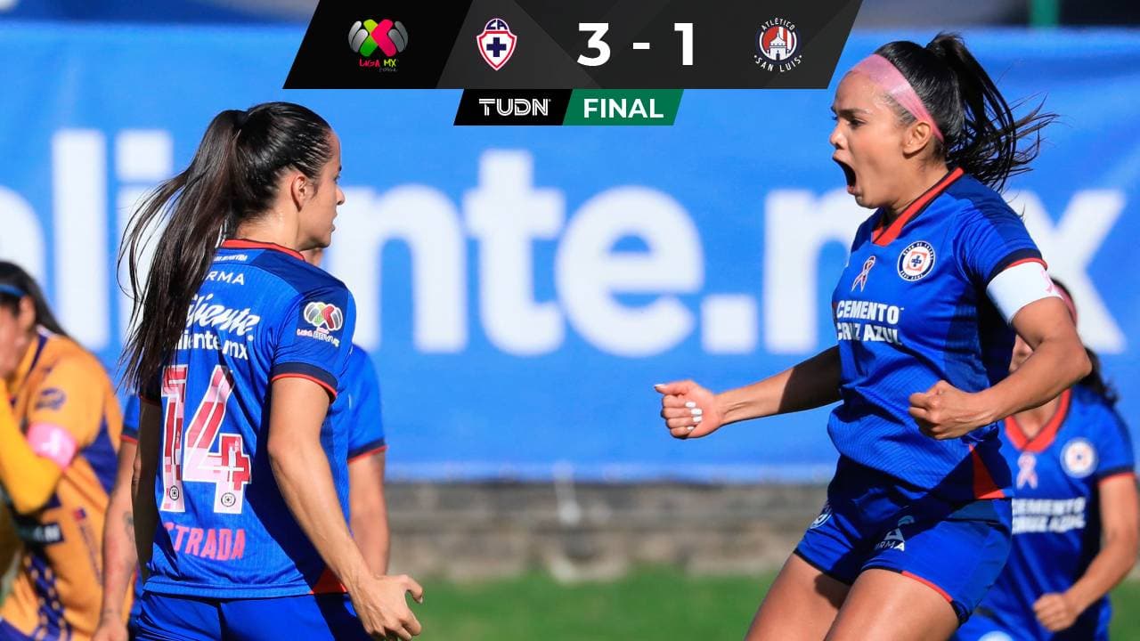 Cruz Azul Femenil consigue triunfo que le da vida rumbo a la Liguilla