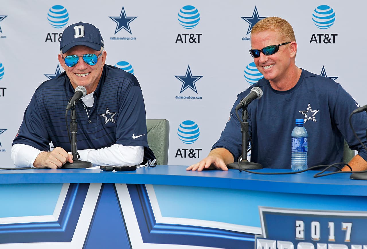 Jerry Jones reitera que Jason Garrett no peligra como entrenador de Dallas