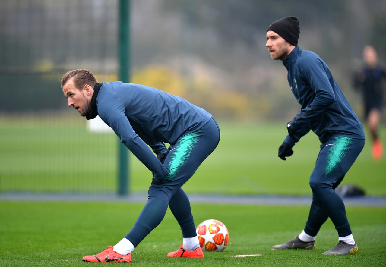 Tottenham Hotspur entrenó previo al duelo en el que será local en la ida contra Manchester City en los Cuartos de Final de la Champions League, donde quiere hacer historia al llegar a la Semifinal.