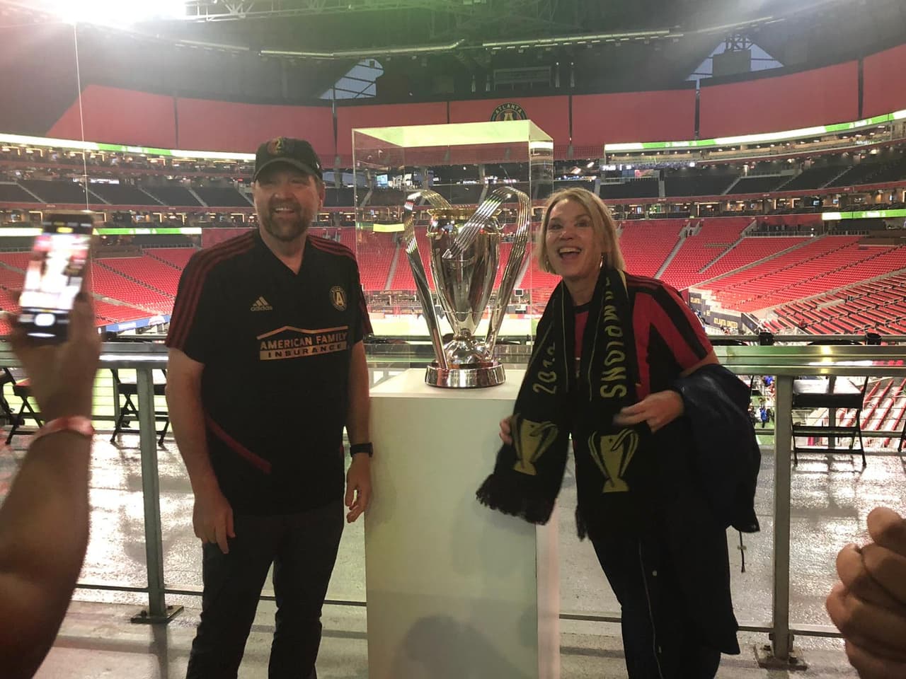 Gran ambiente en Atlanta para recibir la final de la Conferencia Este de la MLS.