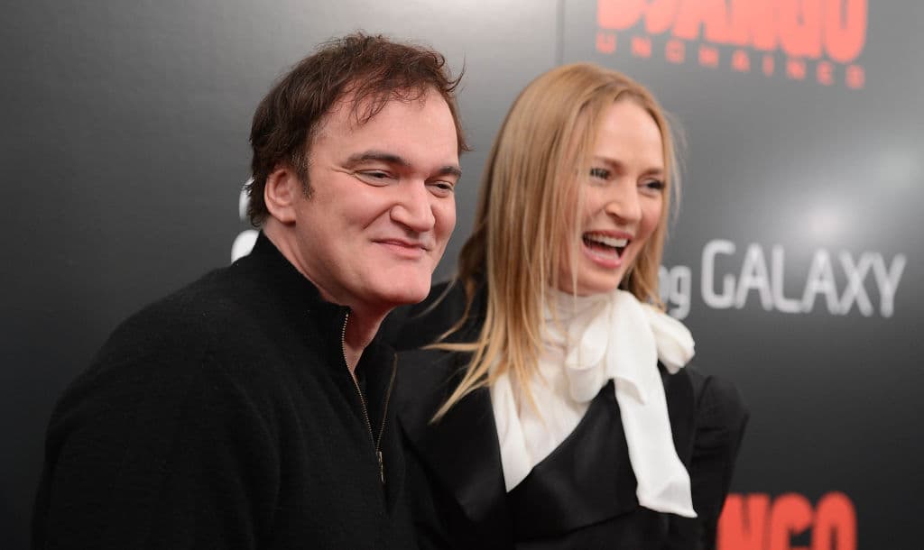 "Tal vez no debería hacer otra película porque podría estar muy feliz con dejar caer el micrófono", dijo Tarantino.