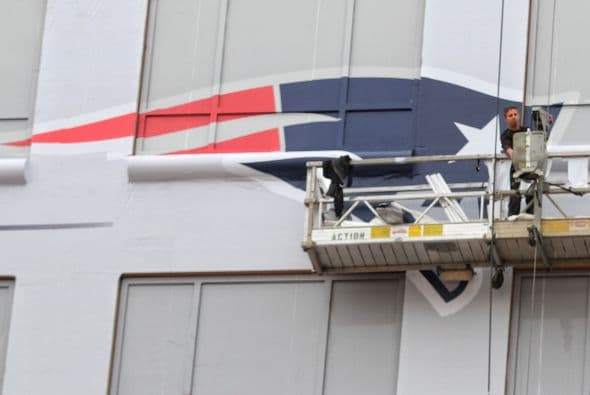 La ciudad de Phoenix, Arizona, empieza a calentar motores para recibir el Super Bowl XLIX entre los New England Patriots y los Seattle Seahawks (Foto: Mario Castillo)