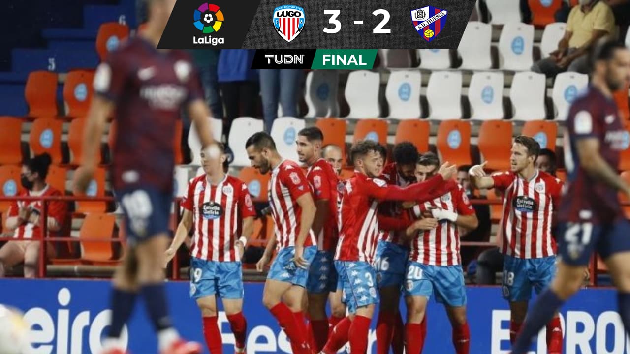 ¡Remontada! Huesca y Ambriz sufren una dura derrota ante Lugo