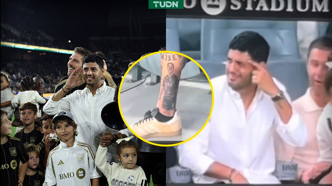 Momentos sublimes: La épica reacción de Carlos Vela al tatuaje de un fan