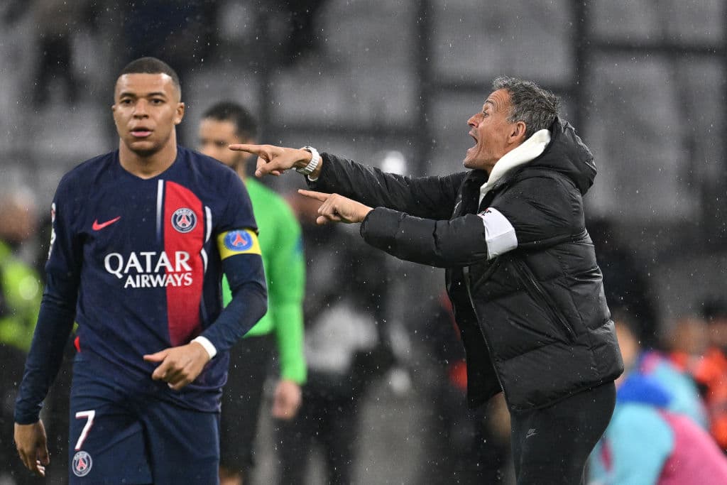 Luis Enrique habla de los supuestos insultos que le dijo Mbappé 

