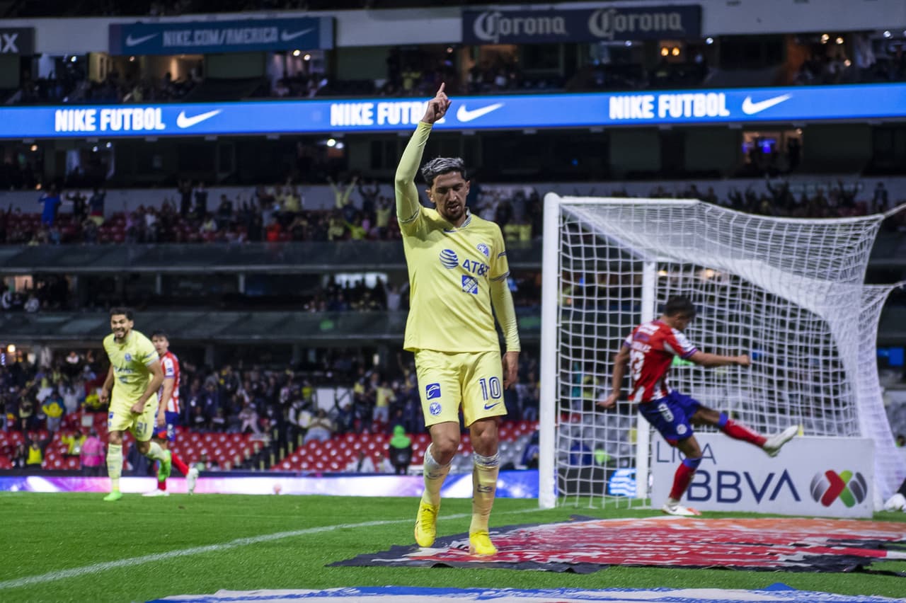 América goleó 3-0 al Atlético de San Luis con goles del ‘Cabecita’ Rodríguez, Diego Valdés y Henry Martín en la Jornada 13 del Apertura 2022.