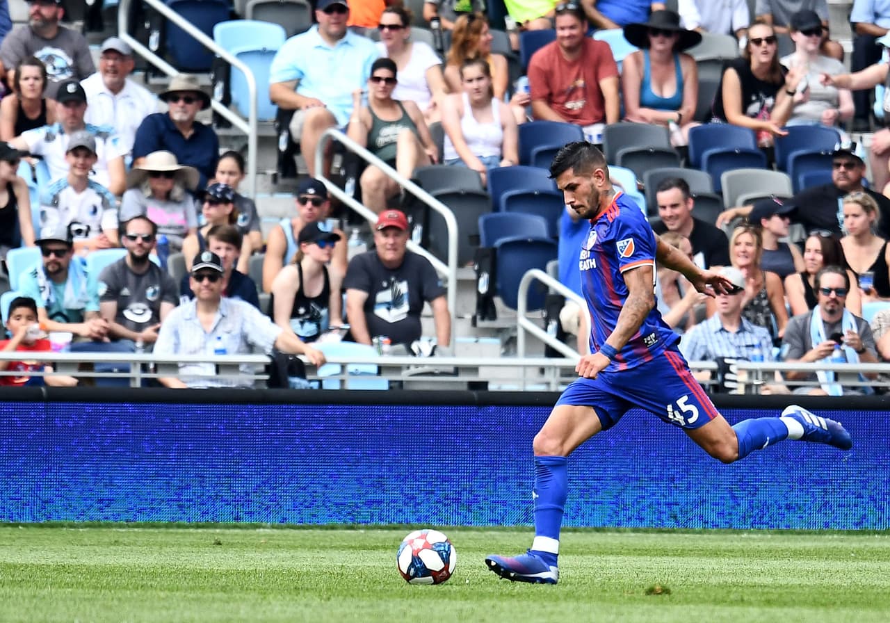 Con dos asistencias, Emmanuel Ledesma fue la figura de FC Cincinnati en la sorprendente victoria 3-2 frente a Houston Dynamo.