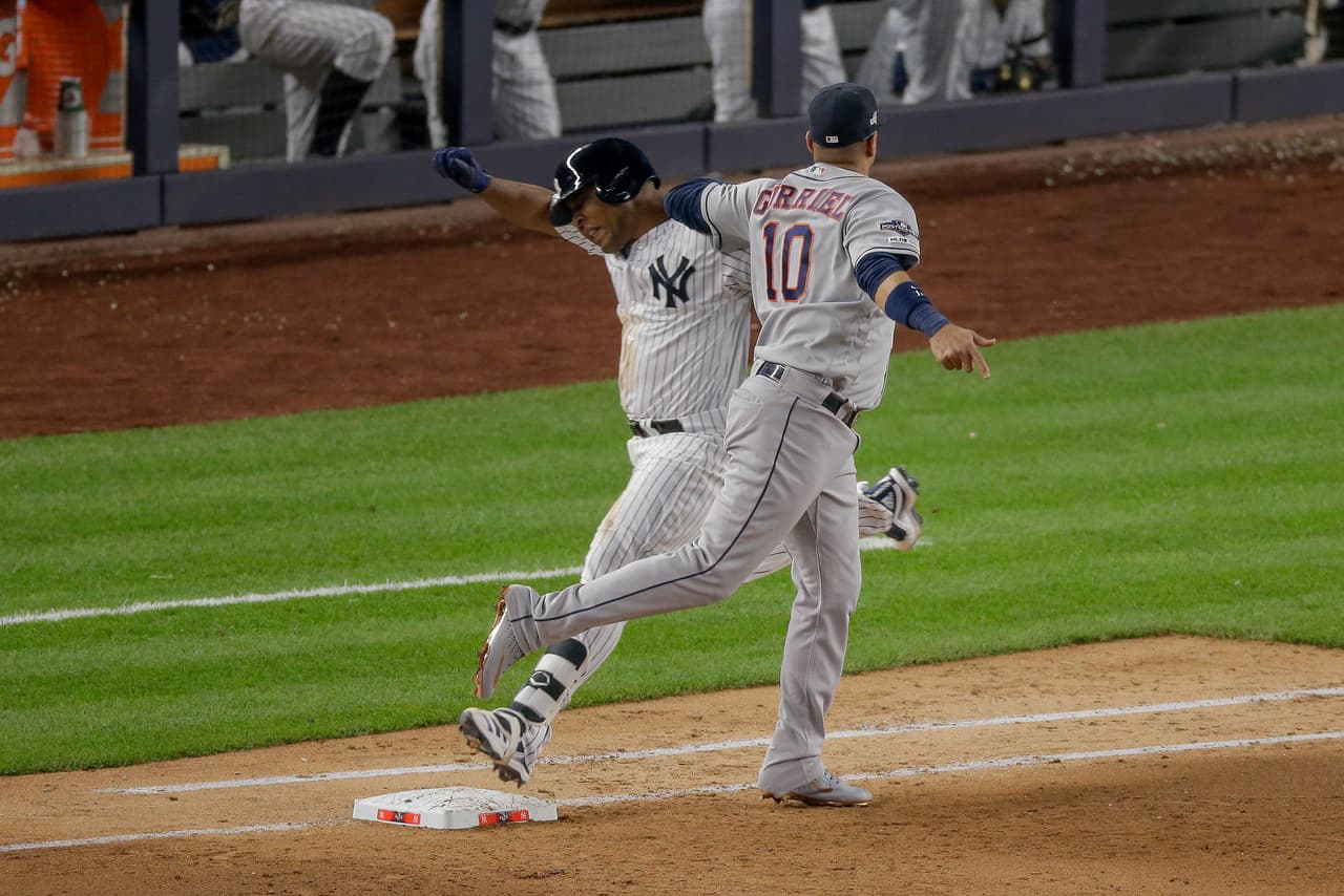 Los Astros derrotan a domicilio a los Yankees y se ponen 2-1.