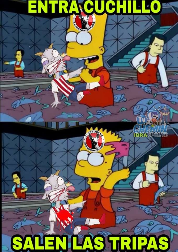 América no pudo ante un Monterrey con un hombre menos, Cruz Azul quedó fuera de la Liguilla y las Chivas fueron goleadas. Internet no perdona.