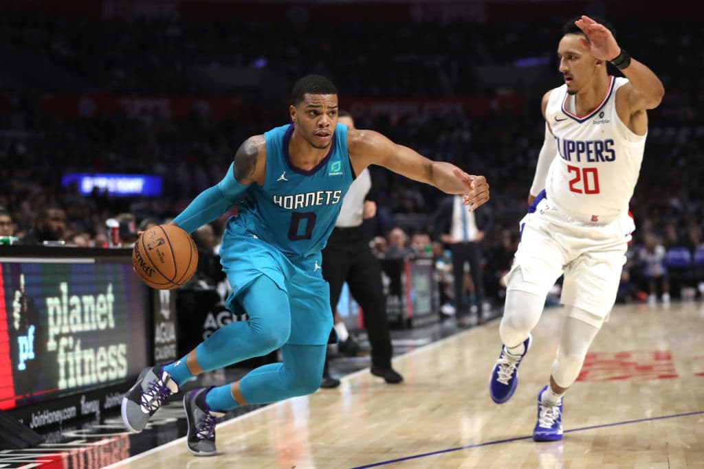 Esta noche el joven estadounidense participó en el Team USA para el partido de Rising Stars Challenge.