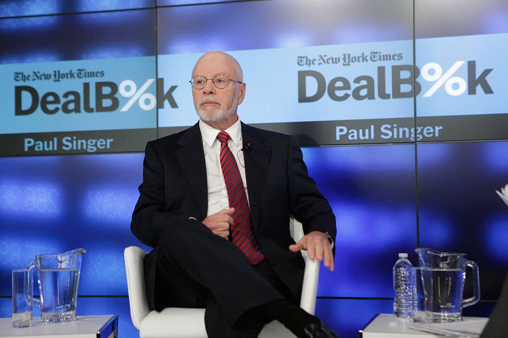 Paul Singer, presidente del Fondo de Inversiones Elliot Managment: asumieron la propiedad de Milán e inyectaron 50 millones de dólares para darle estabilidad financiera al club.