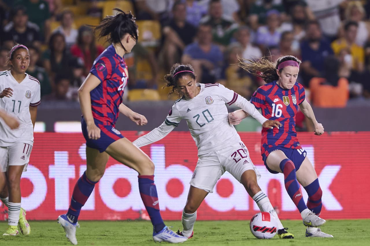 México cayó ante Estados Unidos, en lo que fue la tercera derrota en el Premundial Femenil de la Concacaf.