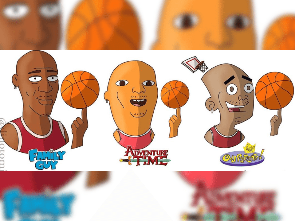 DinoTomic es un artista gráfico que dibuja diferentes personajes imaginando cómo se verían en diferentes series y caricaturas, esta vez ilustró a Michael Jordan, Scottie Pippen y Dennis Rodman, ex estrellas de Chicago Bulls.