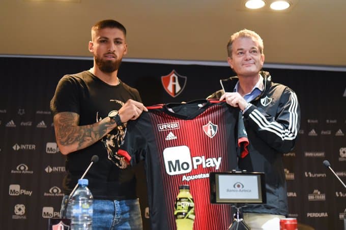 Ignacio Jeraldino fue presentado con Atlas