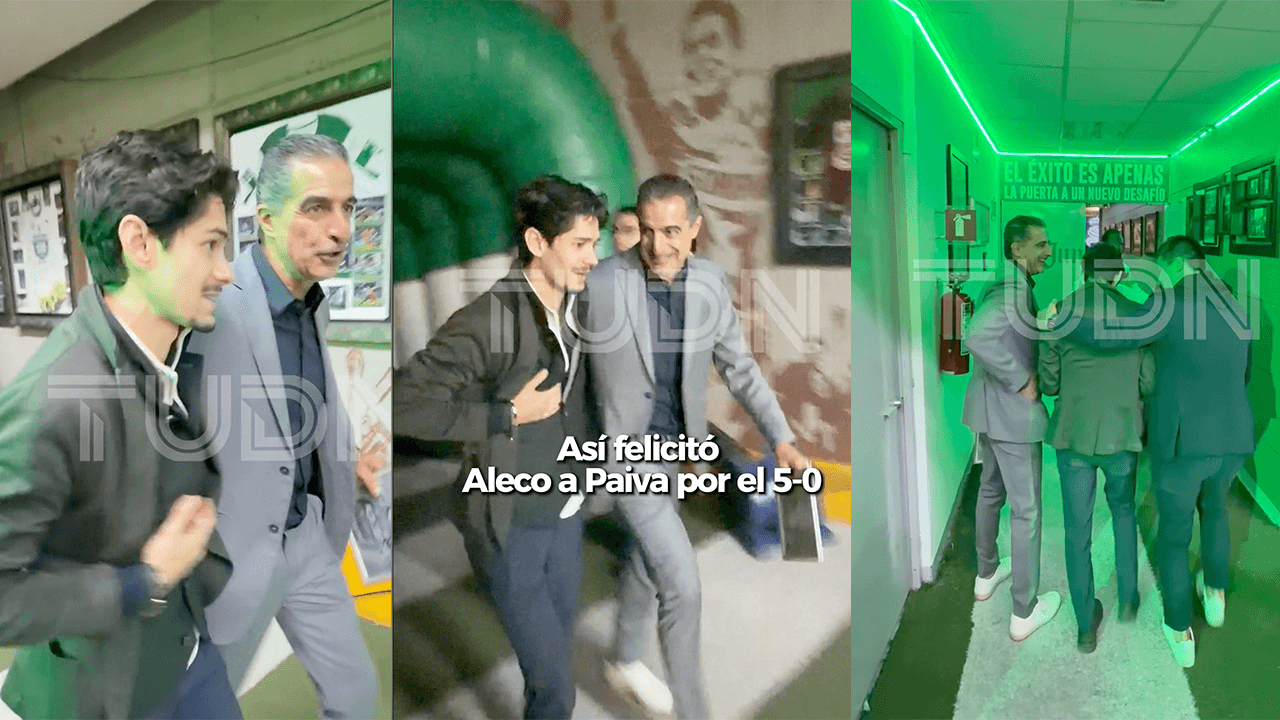 ¡Momentazo! 'Aleco' Irarragorri baja al vestidor y tiene un gesto gigantesco con Renato Paiva