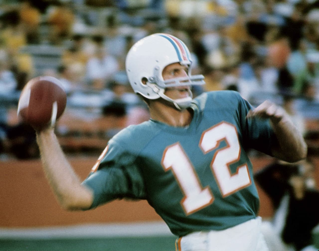 SUPER BOWL V Orange Bowl en Miami. La Liga Americana y la NFL se unificaron para formar una sola NFL. Los Dolphins aspiraban llegar a su estadio para jugar el Super Bowl. Con 10 - 4 clasificaron a playoffs pero perdieron en ronda divisonal 21 - 14 con los Oakland Raiders.